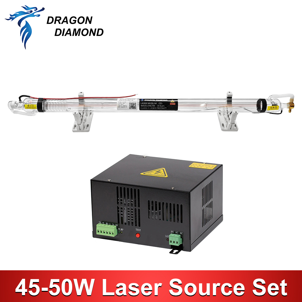 Industrial Laser Engraver For Metal - 45W-50W Co2 Laser Source Set Laser