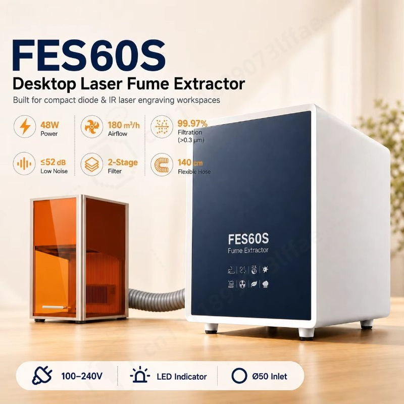 Fume Extractor Laser - Mini extracteur de fumée laser de
