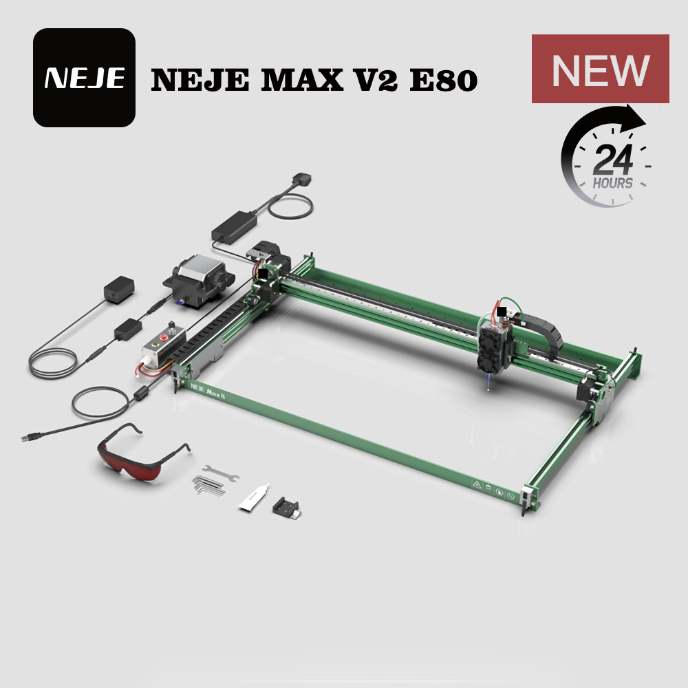 Industrial Laser Engraver For Metal - Graveur laser NEJE MAX V2 E80