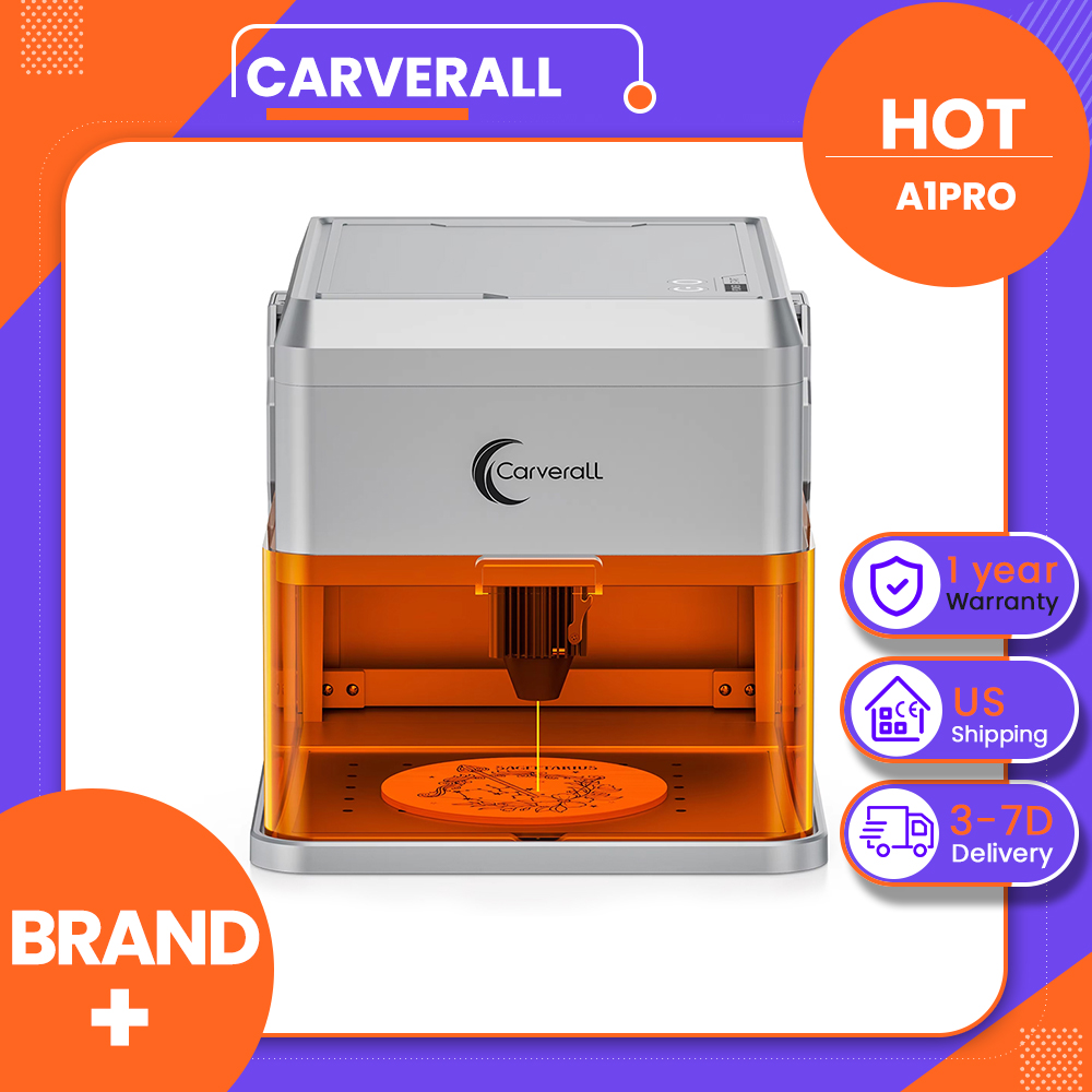 Industrial Laser Engraver For Metal - Graveur laser Carverall A1PRO 10W avec