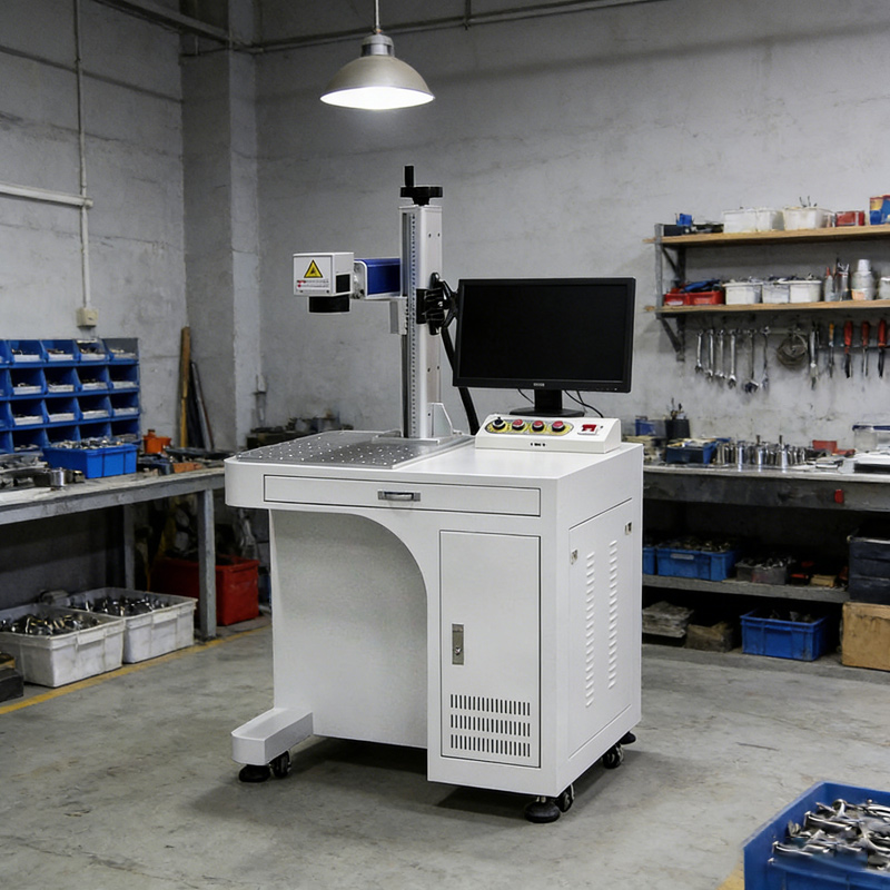 Machine de marquage laser à fi - Industrial Laser Engraver For Metal avis et prix