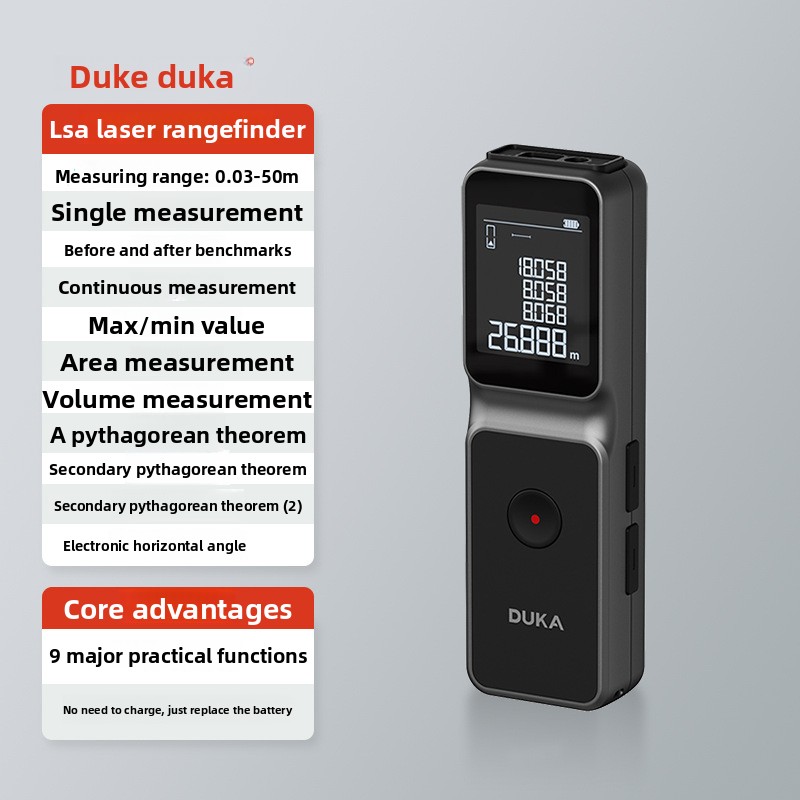 Télémètre laser DUKA ATuMan LS - Industrial Laser Measuring Device avis et prix