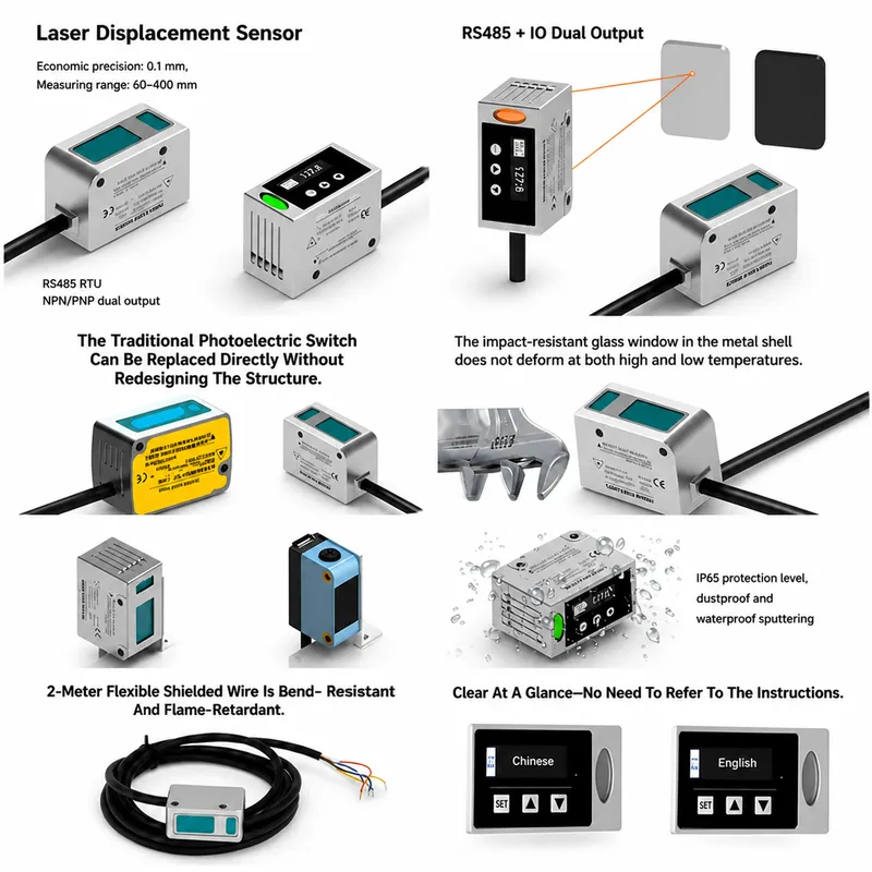 Capteur de déplacement laser R - Industrial Laser Displacement Sensor avis et prix