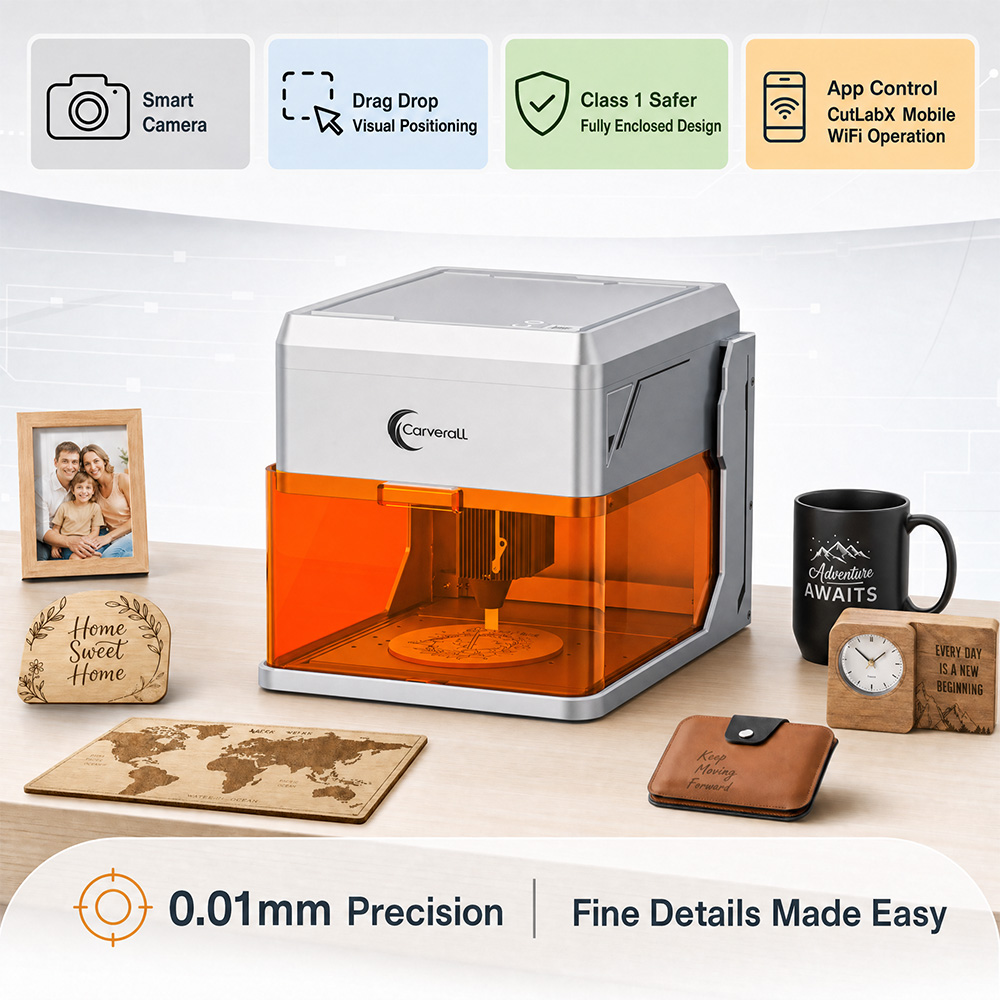Graveur laser Carverall A1PRO  - Industrial Laser Engraver For Metal avis et prix